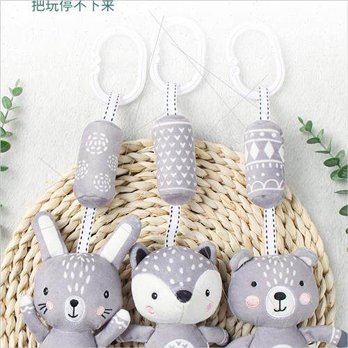 Scandinavian baby toys wind chime car hanging newborn stroll