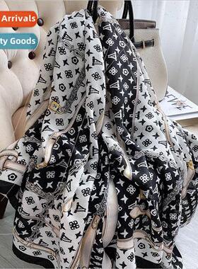 2021 Europe Uned States in fall winter new warm scarf female