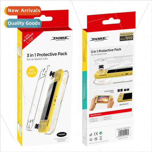 Swch te Console Case Transparent Anti-Drop Crystal Case Rock