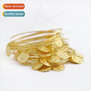 Belly Dance Costume Jewelry Hand Jewelry Electroplated Coin