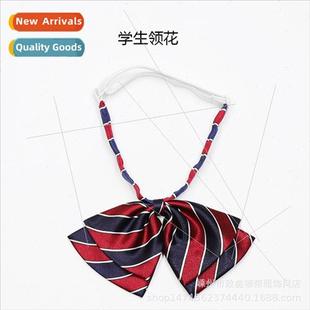 School Student Unim Printed Smal Bow Necktie Tie