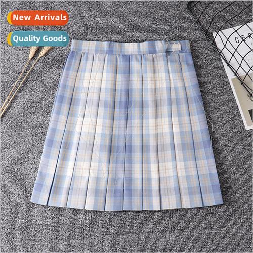 Japan JK Ice cream & lymph lattice skirt school unim ski