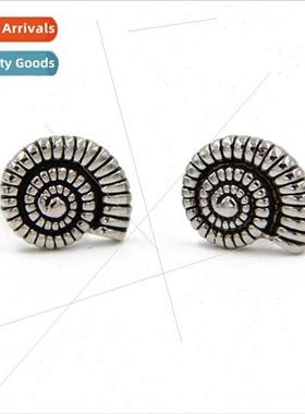 September new fun snail back shell shape cufflinks alternati