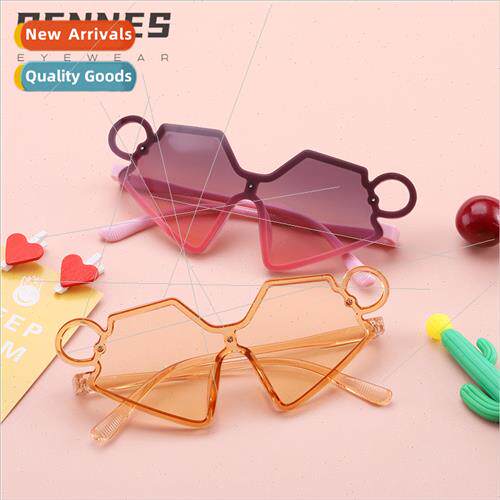 New children cartoon sunglasses cute monkey shaped frame nd