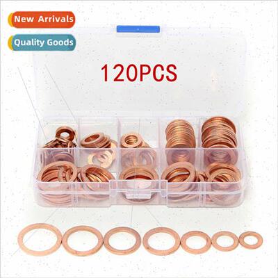 120pcs Combination Boxed Oil Plugging Seal Assortment M6-M20
