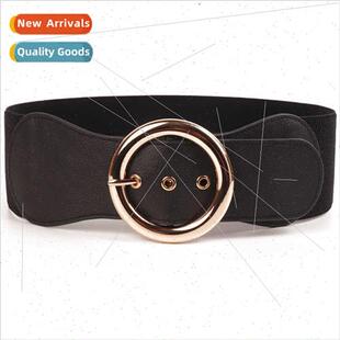 Leather Waistband Women Outer Wide Belt Career Su Hundreds D