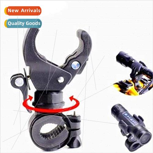 Flashlight universal bracket bicycle 360 degree rotating lig