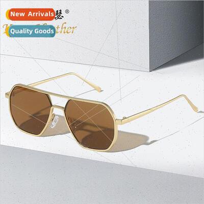 New aviator fashion sunglasses 9268 Europe hundred men sungl