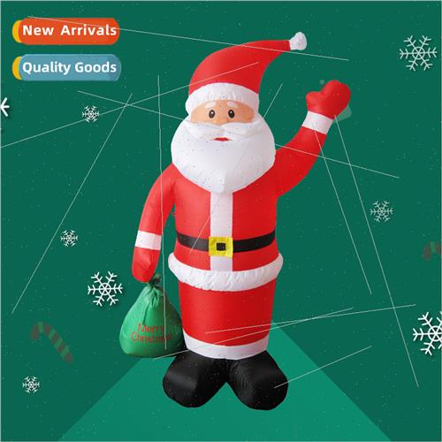 Inflatable Santa Claus gift packages luminous gas mold new C