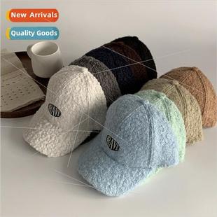 winter lamb hat wild tongue fall duck Korean wool