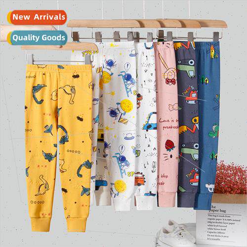 2022 fall winter children knee patches fall pants cotton woo