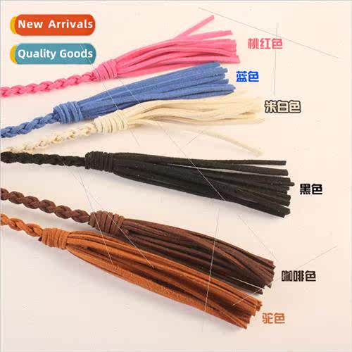 Braided tassel waist chain women new fashion leather waist r