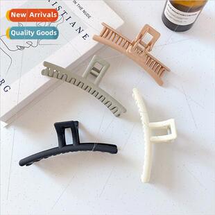 hair clips back mple plate frosted head grip versatile