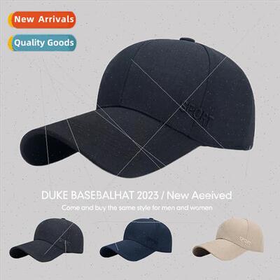 New golf baseball cap embroidery letters sun shading duck to