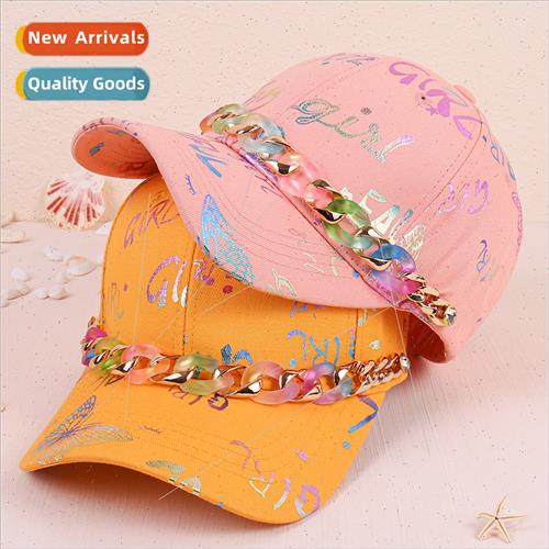 Baseball cap children Korea Spring Summer new duck tongue ca