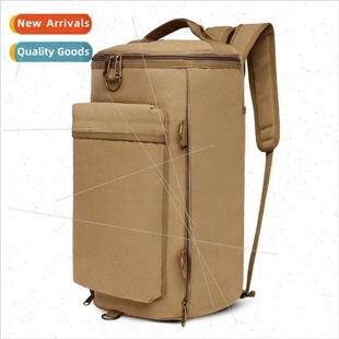 men fashion simple Canvas travel bag retro backpack shoulder