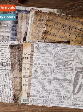 20 pcs of material paper vintage series  English do old post