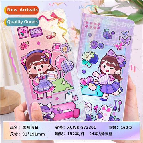 ttle Red Umbrella week laser handbook book cute girl heart n