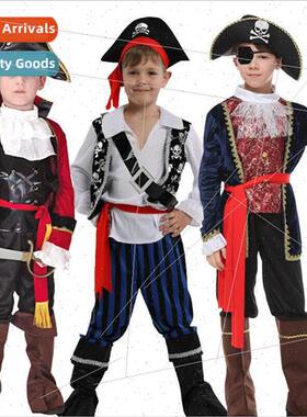 Halloween Children Costumes Permances Boys Girls Pirates Car