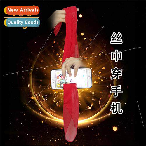 lk scarf through cell phone adult permance stage magic props