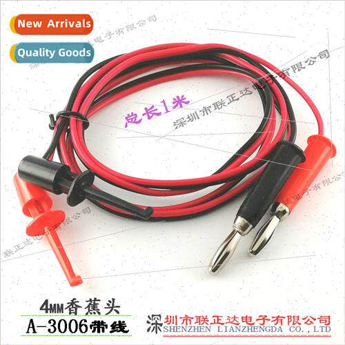 Banana Plug Wire Test Hook Wire Banana Test Hook Wire Red Bl