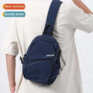 Student backpack shoulder crossbody bag men women cycling tr