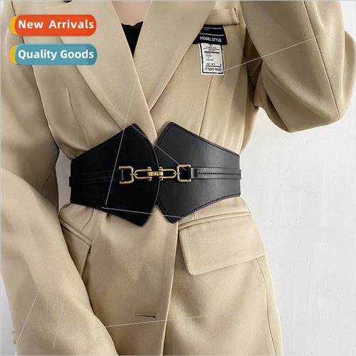 Women Decorative Waistband Hundred Su Sweater Elastic Shirt