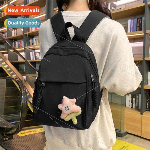 Shoulder bag girls ins wind girl schoolbag high value simple