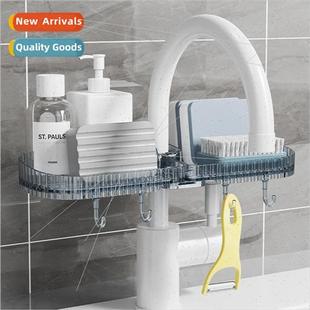 shelf sponge draining Kchen creative faucet rack single sink
