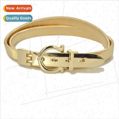 Women Elastic Chain Metal Waist Necklace Hundreds Elastic Sp