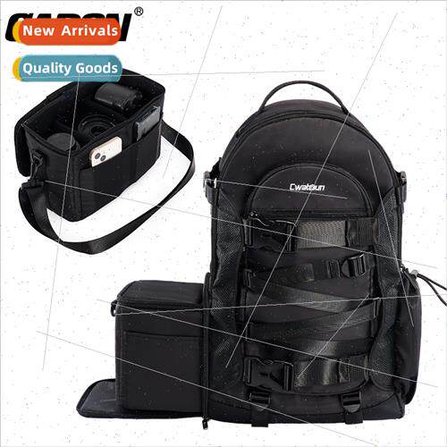 Large capacy camera bag Fashion 15.6 inch computer Ca micro