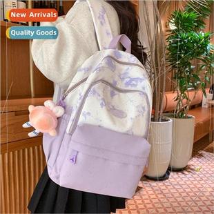 large capacy ins female stud value New colour Schoolbag high