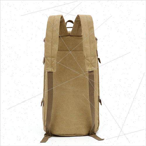Retro canvas backpack female fashion nd shoulder bag men sec