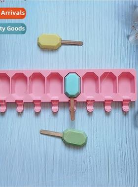 licone 8 wh 8 sides gem ice cream 102 cake silica gel mold d