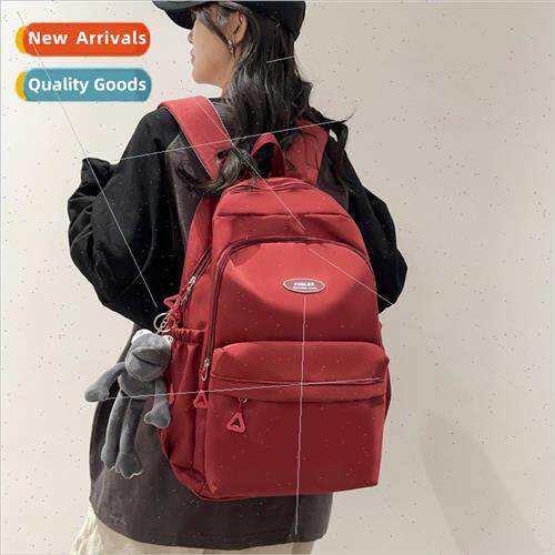 New large-capacy shoulder bag men women college students cam