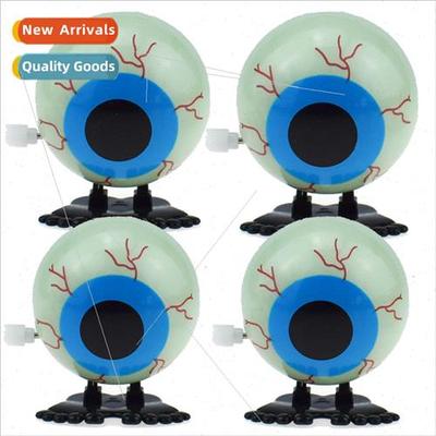 fun wind-up wind-up jumping luminous effect big eyeball Hall