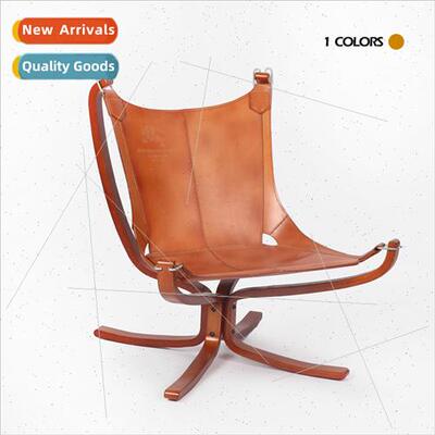 Ins Scandinavian retro high-end leisure chair chaise lounge