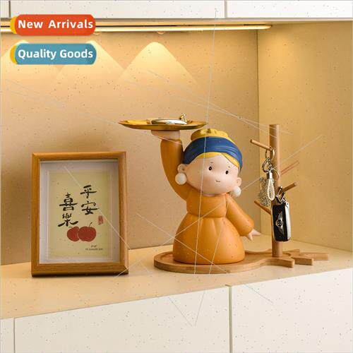 Creative Large Artist Tray Ornament Key Entryway Storage Des