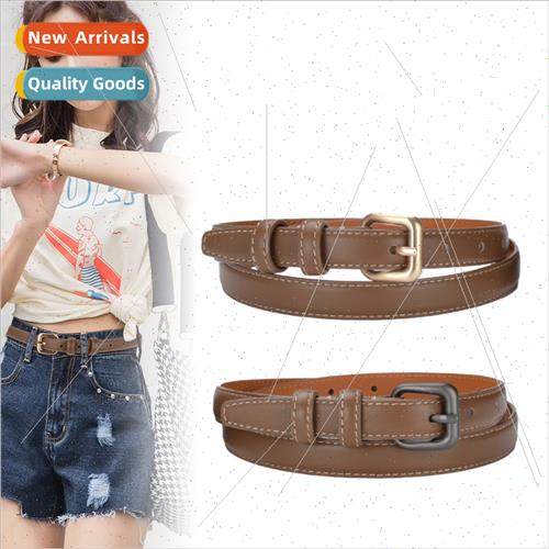 New head layer retro casual belt versatile dress jeans belt