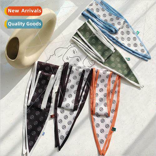 Geometric delicate twill pointed corner ribbon Korean silk s
