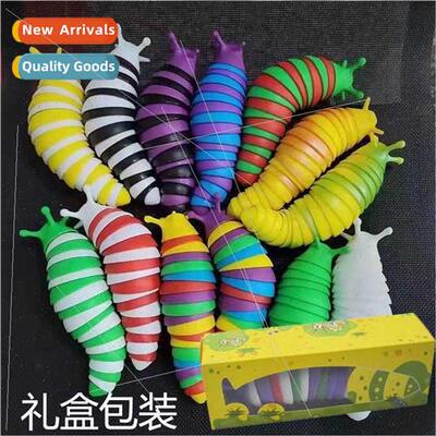 Children toys decompression boxed snail slug trick toy bored