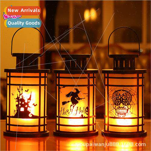 Antique Plastic Palace Lantern Lantern Tea Character Adverti