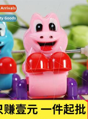 Jumping Dragon Wind-up Heeler Clockwork Tumbler Cartoon Monk