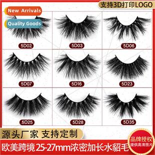 Mink Hair Eye 27mm Lashes Eyelash 25mm False