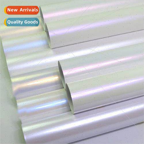 Matte white chameleon car body decoration color film four co