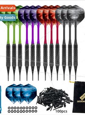 Set 12 Electronic Dart Needles Soft Dart Set wh 100 Soft Dar
