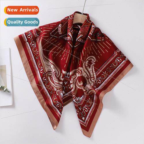 23 years new versatile temperament twill silk silk scarf sum