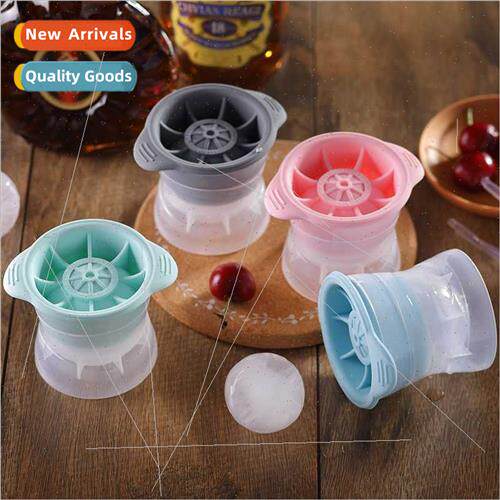 Home Spherical Ice Compartment Whiskey Mixer Frozen Ice Ball