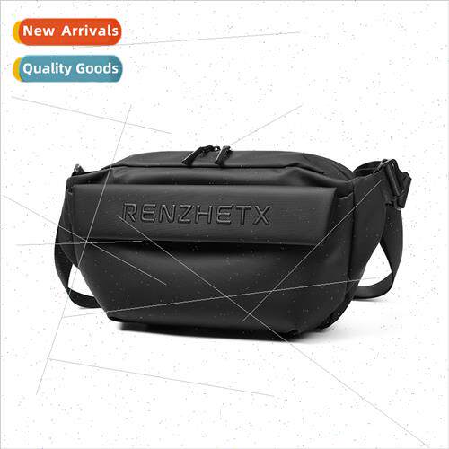 Large capacy waist bag men crossbody bag outdoor chest bag O