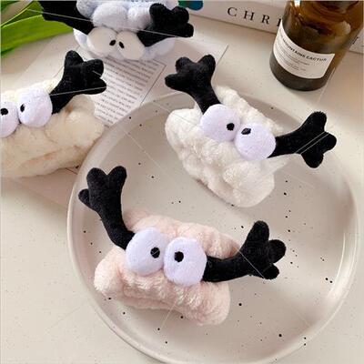 Cute hug quirky face wash wristbands moisture-proof absorben